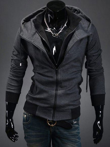 Sweat beau synthétique avec zip