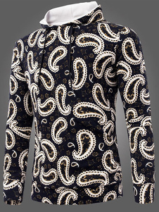 Sweat beau en coton multicolore imprimé fleuri