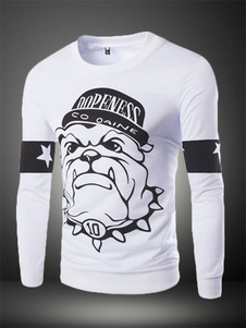 Sweat beau en coton imprimé animal