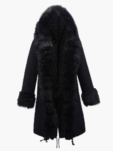 Manteau ouverture avant col bénitier