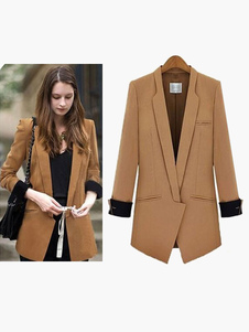 Sexy blazer féminin avec poches