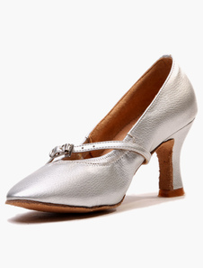 Chaussures de latine à talons épais