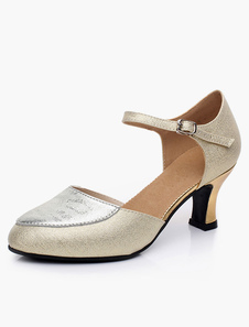 Chaussures de latine à talons épais