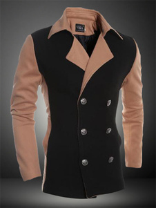Manteau masculin en coton écossais