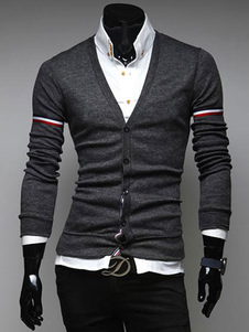 Cardigan mode homme casual en coton
