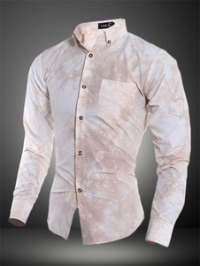 Chemise en coton motif tie-dye