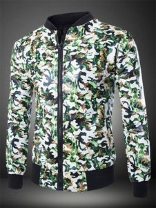 Veste belle en PU camouflage de polyuréthane / PU