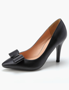 Escarpins à talons aigus talons couverts