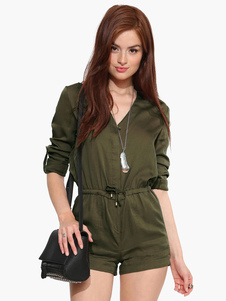 Combinaison taille basse cravate pour femmes