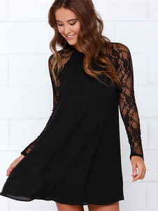 Mini robe sexy dentelle