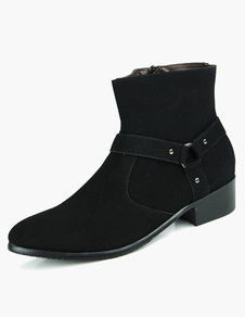 Bottes modernes homme avec zip
