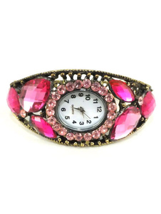 Montre femme rond