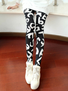 Caleçon femmes casual Soie de lait gris impression