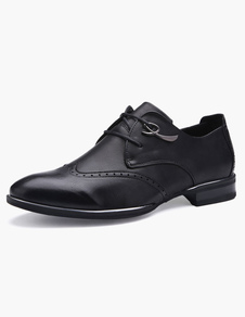 Chaussures modernes homme ornement métallique