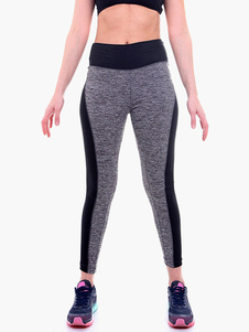 Caleçon femmes casual en coton gris bicolore