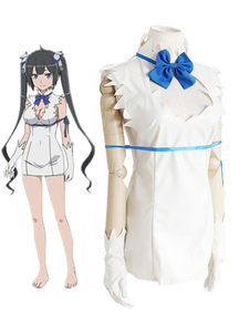 Toussaint Cosplay Costume blanc de dessin animé