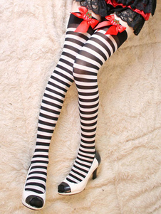 Les arcs de la jeune fille rayé Cosplay bas