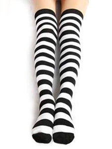 Fille de rayures Cosplay bas s