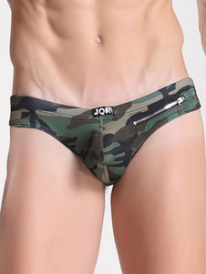 String homme sexy de Bain camouflage