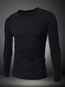 Pull en coton moulant col roulé