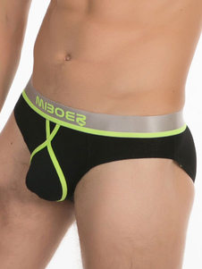 String homme sexy en coton multicolore