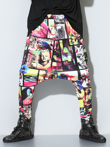 Pantalons de sarouel imprimé fleuris