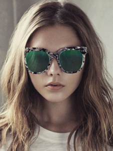 Lunettes des femmes multicolores à motif chat Pendentif Chat