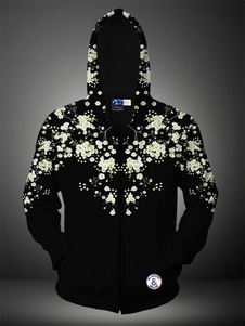 Sweat modeste multicolore impression 3D en coton