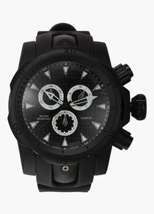 Montre homme rond avec fuseaux horaires