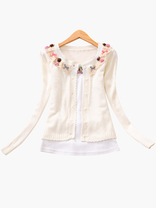 Sweet Lolita gilet tricot Aplique vêtements