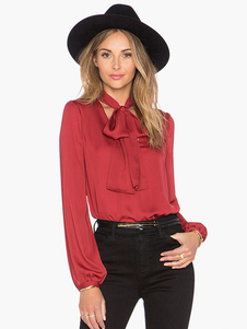 Blouse mode en acétate de cellulose papillion