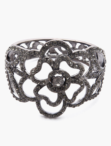 Bracelet fleur contemporaine