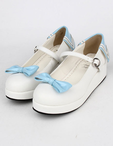 Chaussures de lolita parfaites avec noeud plate-forme