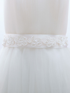 Ceinture de robe de mariée moyenne à lacet