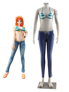 Toussaint Cosplay Costume comme Nami dans One Piece