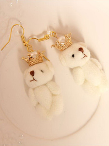 Perles blanches synthétiques Lolita gains