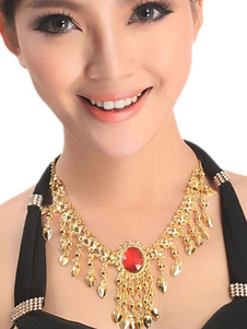 La danse du ventre synthétique or coiffures pour femmes