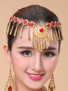 Boucles d'oreilles or synthétique danse du ventre pour les femmes