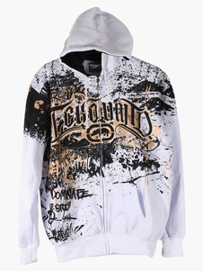 Sweat de qualité en coton imprimé lettres