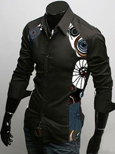 Chemise en coton multicolore