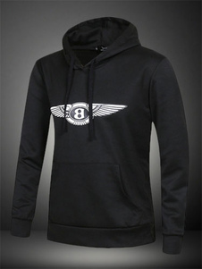 Sweat en coton imprimé lettres fleuri