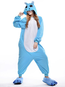 Costume Carnevale Ippopotamo blu sintetico Mascot Costume