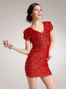 Robe de club vêtements artistique avec volant vertical col roulé