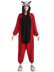 Costume mascotte rouge