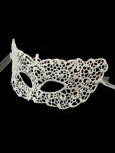 Masque synthétique blanc pour femmes