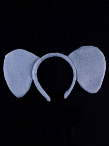 Gris Elephant Ear Hairband synthétique pour les femmes