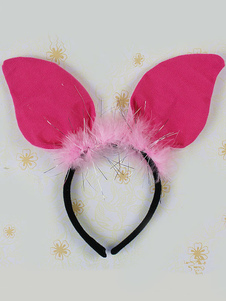 Pink Pig oreille Hairband pour femmes