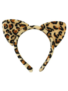 Hairband Cosplay synthétique léopard pour femme