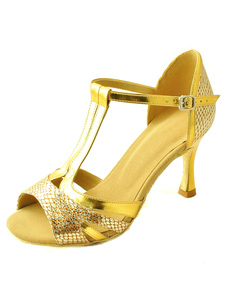 Plus taille carreaux PU Ballroom Shoes for Women