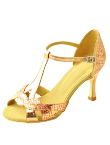 Plus taille carreaux PU Ballroom Shoes for Women